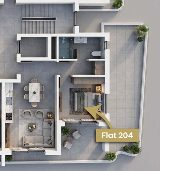 Flat 204 – Penthouse