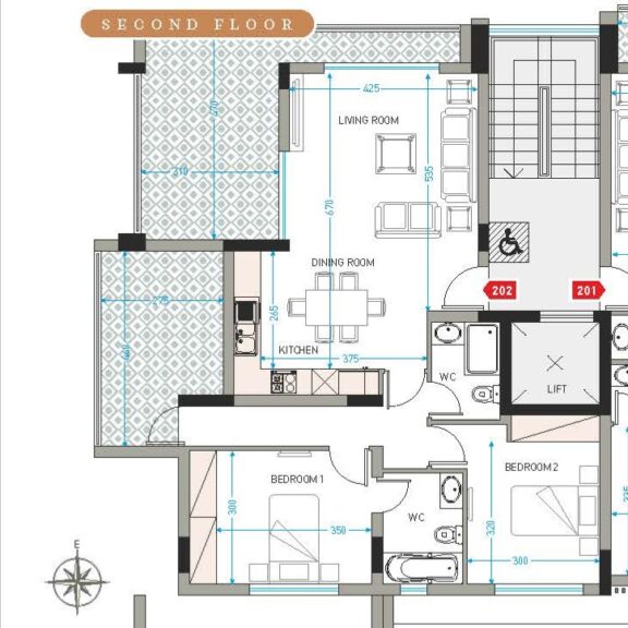 Flat 202