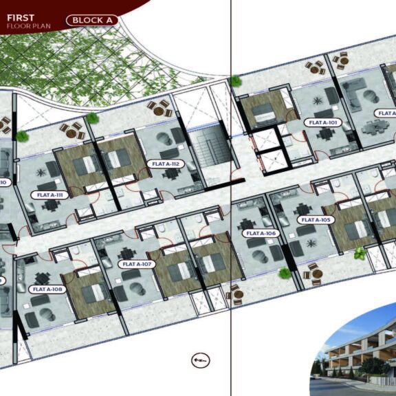 Flat 105 Block A