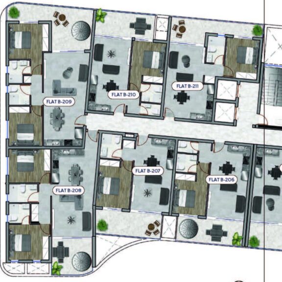 Flat 211 Block B