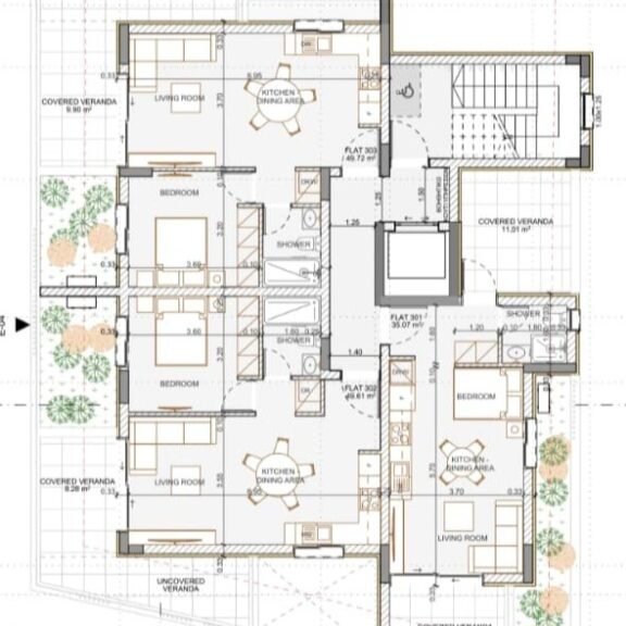 Flat 301