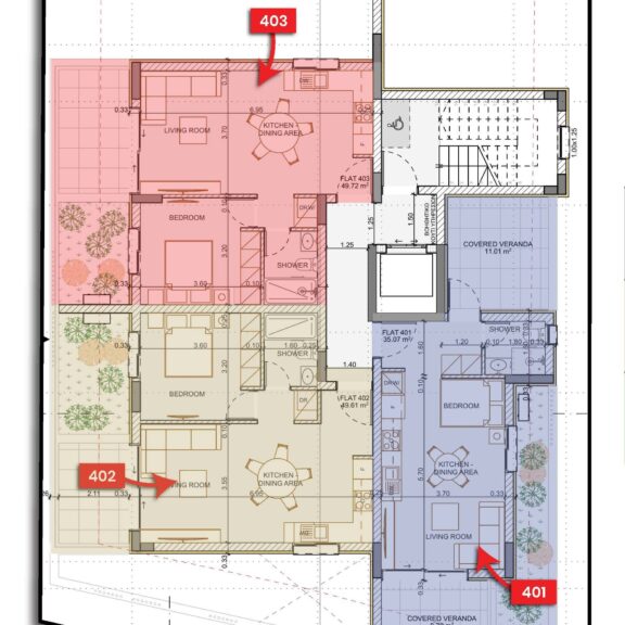 Flat 401