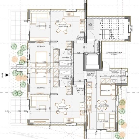 Flat 401