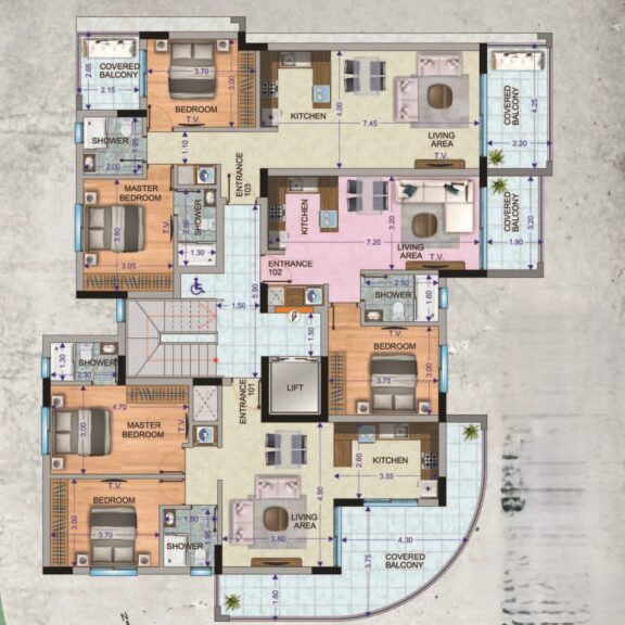 Flat 103