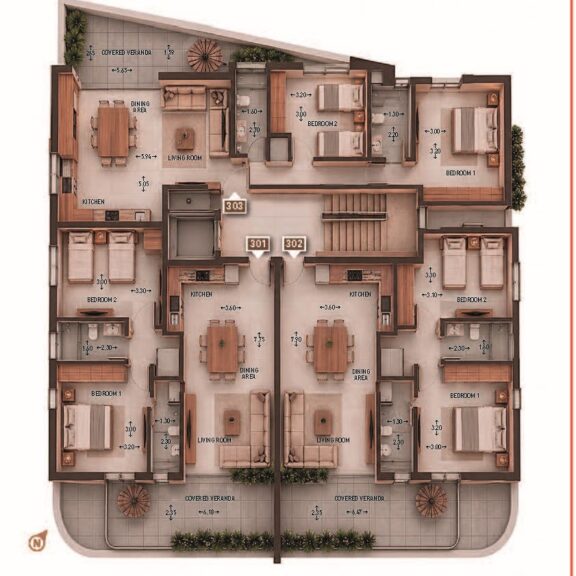 Unit 301 Penthouse