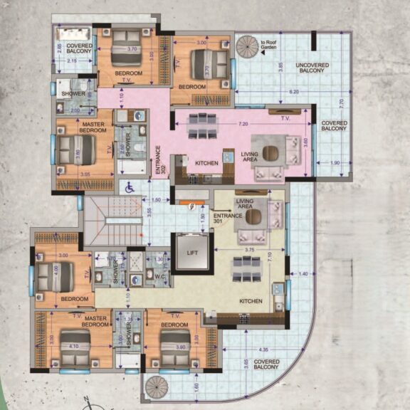 Flat 302 Penthouse