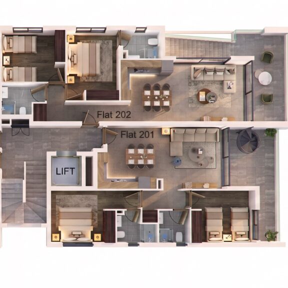 Unit 201 Penthouse