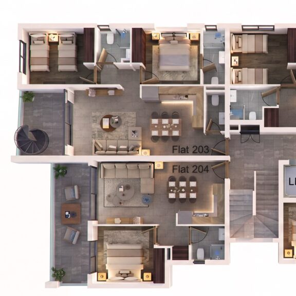 Unit 203 Penthouse